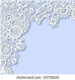 ornate greeting card, christmas decoration