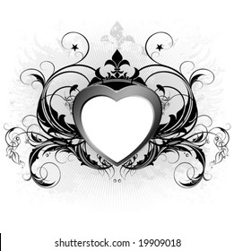 ornate heart