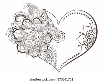 Ornate heart