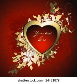 ornate heart frame