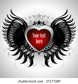 ornate heart frame