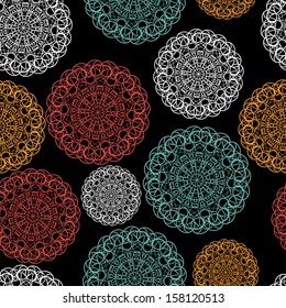 ornate lace seamless texture