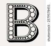 Ornate letter 