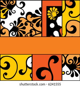 ornate patchwork pattern