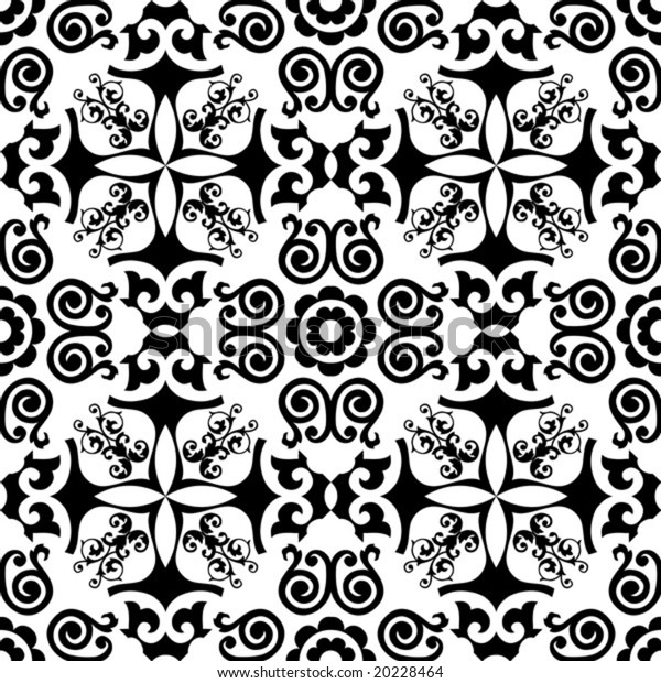 Ornate Pattern Stock Vector (Royalty Free) 20228464 | Shutterstock