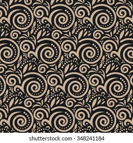 ornate pattern on a dark background