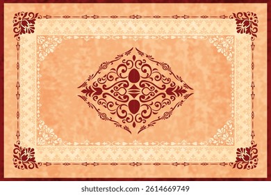 Ornate Patterns in Motion,The Elegance of Damask Carpet Design.
