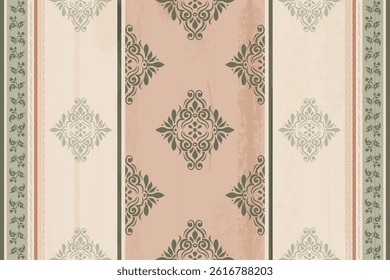 Ornate Patterns in Motion,The Elegance of Damask Carpet Design.
