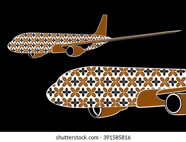 ornate plane
