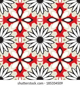 ornate seamless background, vector image