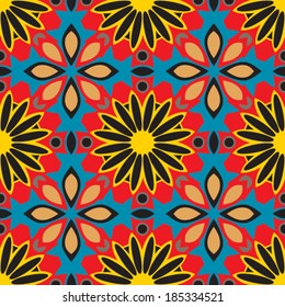 ornate seamless background, vector image