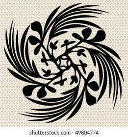 ornate seamless metal pattern
