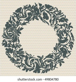 ornate seamless metal pattern