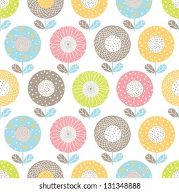 Ornate seamless pattern with the leaves. Seamless pattern can be used for wallpaper, pattern fills, web page background, surface textures.