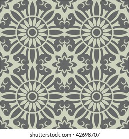ornate seamless pattern, vector design element