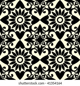 nahtloses Muster, Vektorgrafik