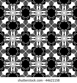 ornate seamless pattern, vector illustration
