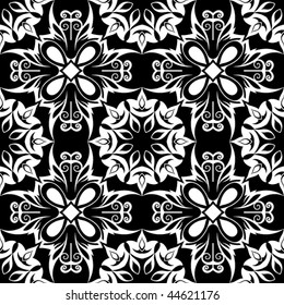 ornate seamless pattern, vector illustration