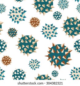 Ornate  seamless texture with circle . Seamless pattern can be used for wallpaper, pattern fills, web page background, surface textures.