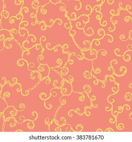 Ornate seamless texture, endless pattern . Seamless pattern can be used for wallpaper, pattern fills, web page background, surface textures, eps10