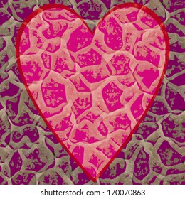 Ornate seamless texture in the form of square tiles