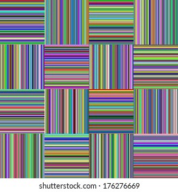 Ornate seamless texture in the form of square tiles