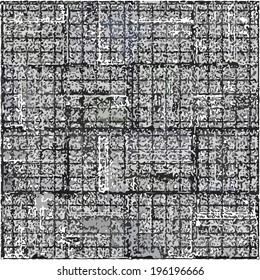 Ornate seamless texture in the form of square tiles