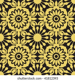 ornate seamless vector pattern