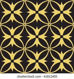 ornate seamless vector pattern