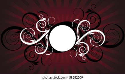 ornate shield