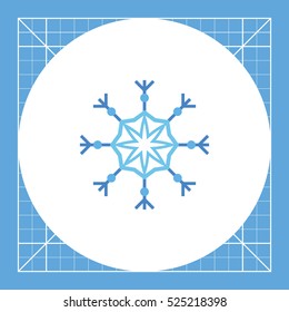 Ornate Snowflake Icon
