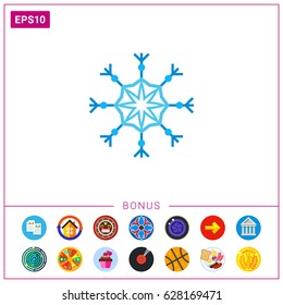 Ornate Snowflake Icon