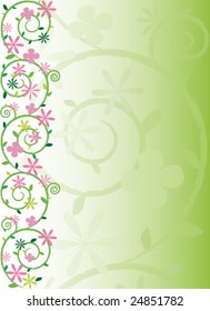 Ornate spring floral
