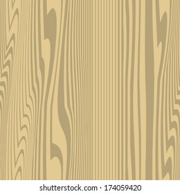 Ornate striped wooden tracery seamless pattern. Vector.
