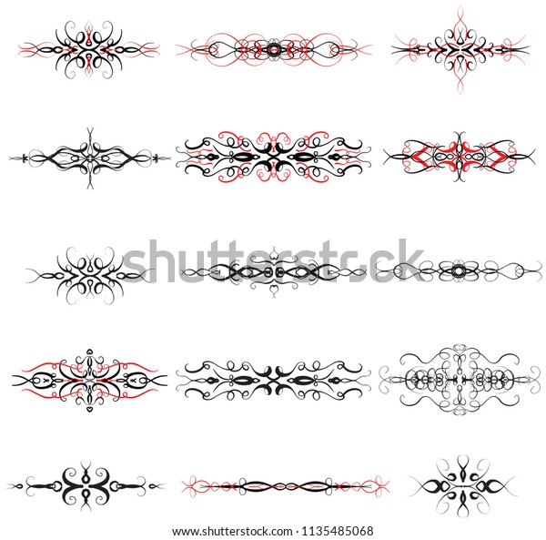 Ornate\
Symmetrical Divider Border Logo Swirl Design\
Logo