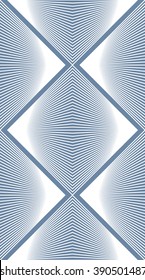Ornate vector abstract background with white lines. Symmetric decorative graphical pattern, geometric illustration.