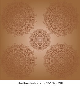 Ornate vector background