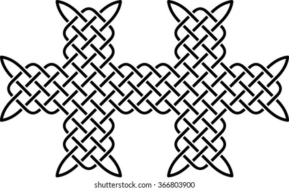 Ornate vector celtic knot