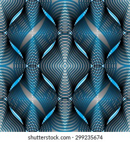 Ornate vector colorful abstract background with graphic lines. Symmetric decorative overlay pattern, geometric illustration.