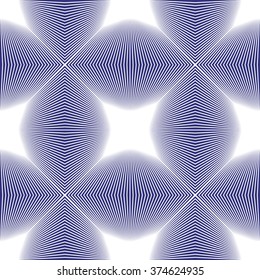 Ornate vector colorful abstract background with white lines. Symmetric decorative graphical pattern, geometric illustration.