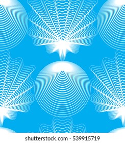 Ornate vector colorful abstract background with white lines. Symmetric decorative graphical pattern, geometric illustration.