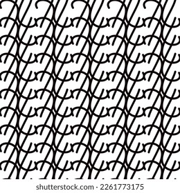 and Ornate Vector Line Art Seamless Pattern. Ideal for Wall Art and Wrapping Paper Design.