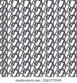 Ornate Vector Line Art Seamless Pattern. Ideal for Wall Art and Wrapping Paper Design,