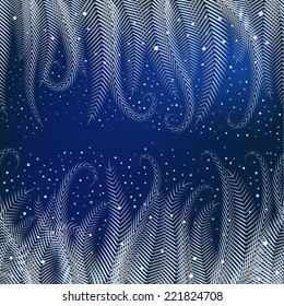 ornate vector vignette