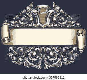 Ornate vintage decorative design