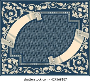 Ornate vintage decorative design