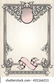 Ornate vintage decorative design