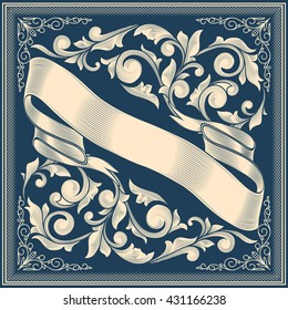 Ornate vintage decorative design