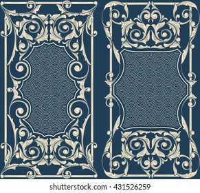 Ornate vintage decorative design