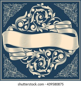 Ornate vintage decorative design